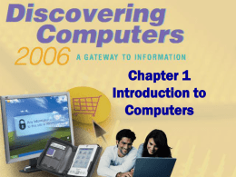 Discovering Computers 2006