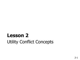Utility Conflicts Lesson 2