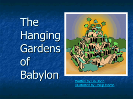 The Hanging Gardens of Babylon (7 wonders)