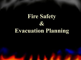 Fire Safety & Evacuation Planning