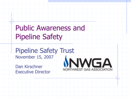 Public Awareness Programs for Pipeline Operators API
