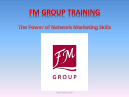 FM Group Training