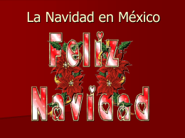 La Navidad en Mexico - Northbridge Public Schools