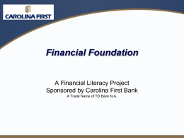 Financial Foundation from the Florida Five