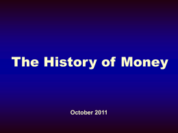 The History of Money and What the Bible Says About It