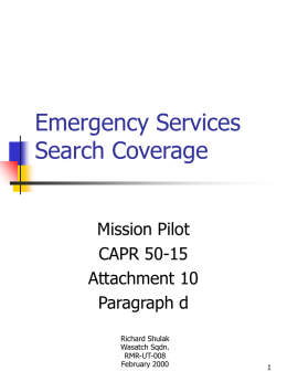 Emergency Services Electronic Searches