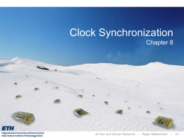 ASN Clock Synchronization