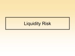 Liquidity Risk - HKUST HomePage Search