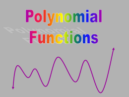 Polynomial Functions ppt.