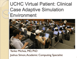 UCHC Virtual Patient: Clinical Case Adaptive Simulation