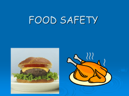 FOOD SAFETY - Saint Paul Public Schools
