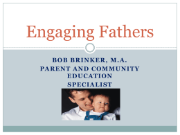 Engaging Fathers