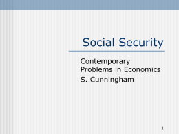 Social Security - Central Web Server 2 - UITS