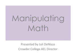 Lassoing Answers by Manipulating Math