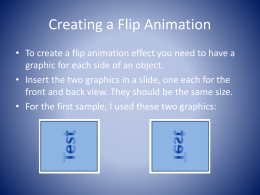 Flip Animation Example