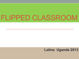 Flipped Classroom - LATINA in Africa