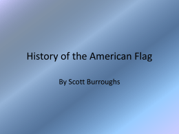 History of the American Flag - Allegheny Highlands Training