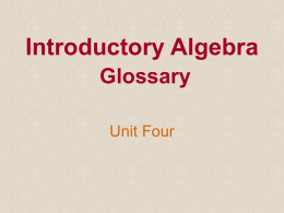 Introductory Algebra - James Q. Jacobs, Anthropology