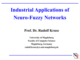 Neuro-Fuzzy Data Analysis - ICAR-CNR