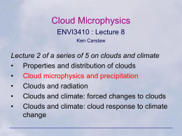Clouds and Climate