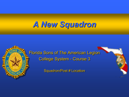 FSCS-05 A New Squadron