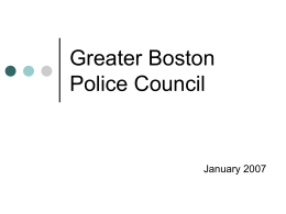 Greater Boston Police Council