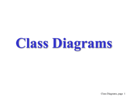 Class Diagrams - Gadjah Mada University