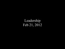 Leadership