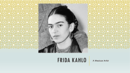 Frida kahlo - Clark University