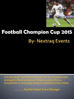By- Nextraq Events