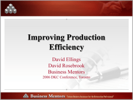 The Profit of Efficiency