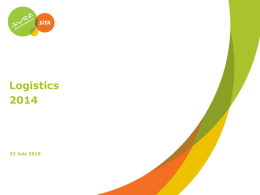 Corporate presentation 2012 - SITA: Current opportunities