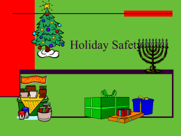 The Twelve Safe Days of Christmas