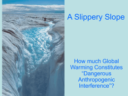 A Slippery Slope - Georgia Institute of Technology