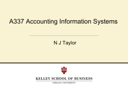 C522 Information Technology for Managers Kelley School of