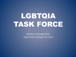 LGBTQIA Task Force - Northern Arizona University
