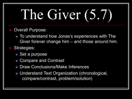 The Giver (5.7)