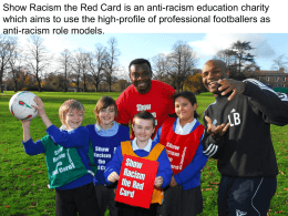 Embedding Race Equality - Show Racism the Red Card