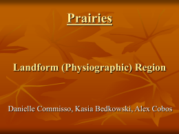 PowerPoint Presentation - Prairies Landfrom (Physiographic