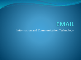 EMAIL - WIU eAcademy