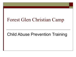Child Abuse Prevention Training Powerpoint