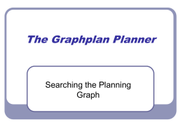 The Graphplan Planner
