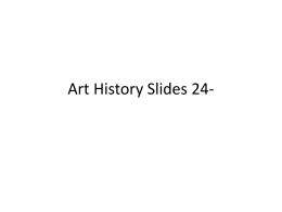 Art History Slides 24-