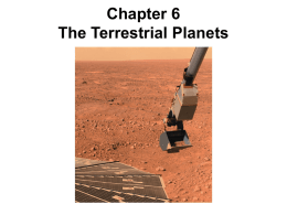 Chapter 6 The Terrestrial Planets