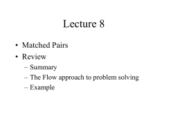 Lecture 8 - University of Pennsylvania