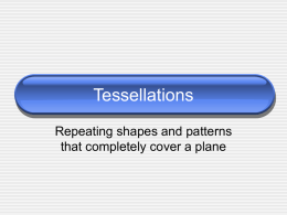 Tesselations