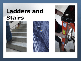 Ladders and stairs - Waukesha County Technical College