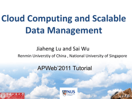 虚拟化与云计算 - Lu Jiaheng's homepage