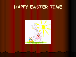 HAPPY EASTER TIME