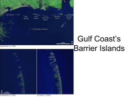 Gulf Coast’s Barrier Islands - The Aquila Digital Community